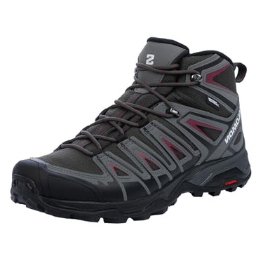 Salomon X Ultra Pioneer Mid ClimaSalomon Waterproof Herren Wanderschuhe, Alle Wetterbedingungen, Sicherer Fußhalt, Stabil und gedämpft, Peat, 47 1/3 im Sale